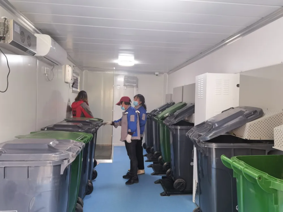 江苏猫先生智能分类垃圾房，清洁小屋，垃圾分类收集站生产厂家