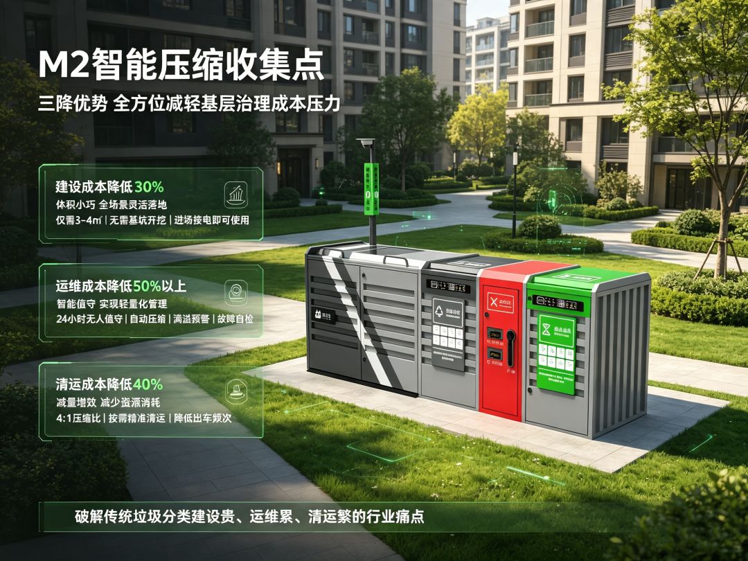 算笔账：一个 M2 收集点，三年能省多少运维钱