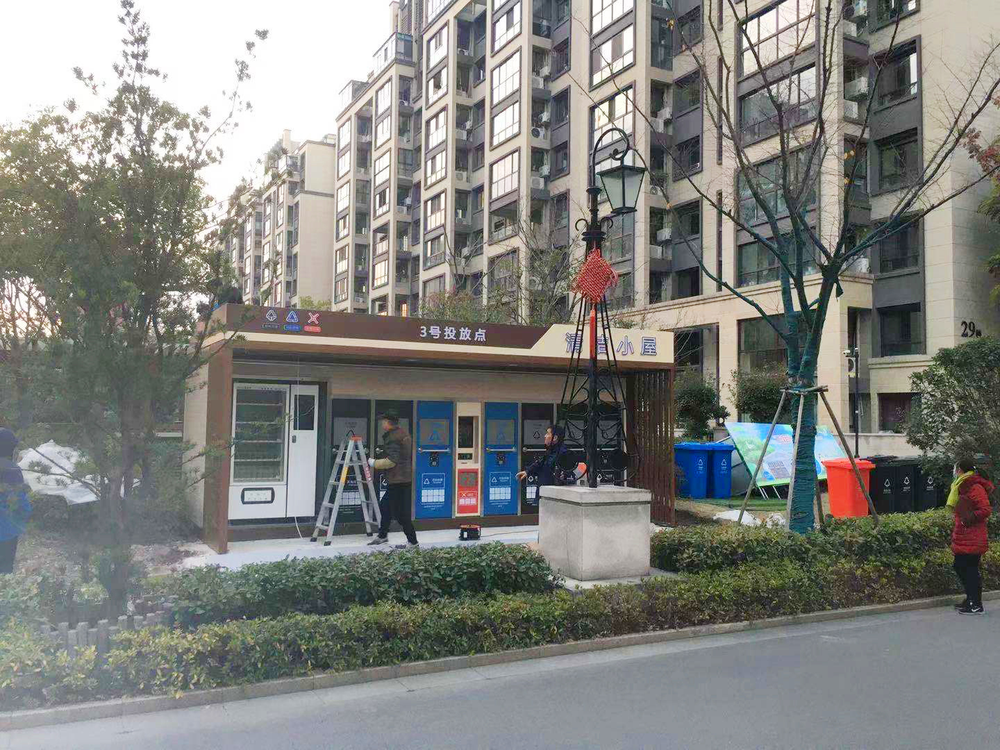延陵镇滨河凤凰城垃圾分类全覆盖
