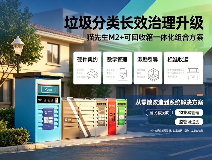 传统垃圾房面临"淘汰"？猫先生 M2 悄然落地多城，它凭什么淘汰传统垃圾房？